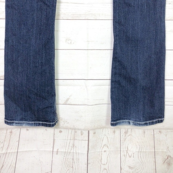 [Miss Me] Embellished Bling Pocket Boot Cut Jeans - Picture 4 of 8